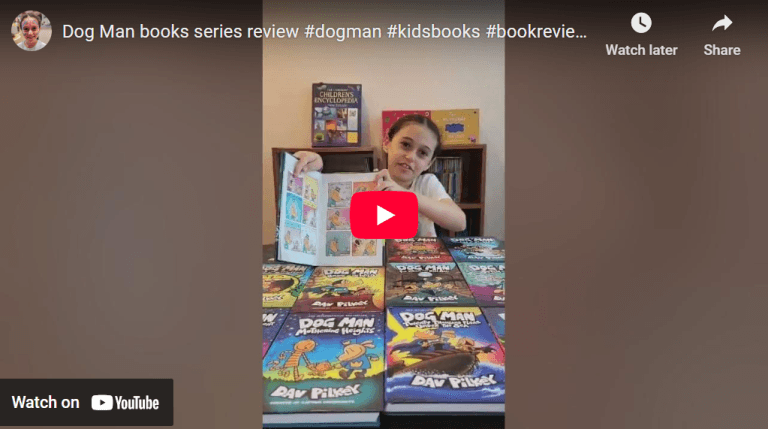 dog man book review for kids
